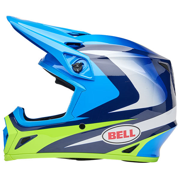 motorcycle helmet, showing aerodynamic shell design, ventilation ports, and secure retention system built for rider comfort and protection. SKU 07163916.