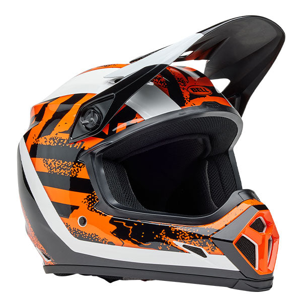 motorcycle helmet, showing aerodynamic shell design, ventilation ports, and secure retention system built for rider comfort and protection. SKU 07164051.
