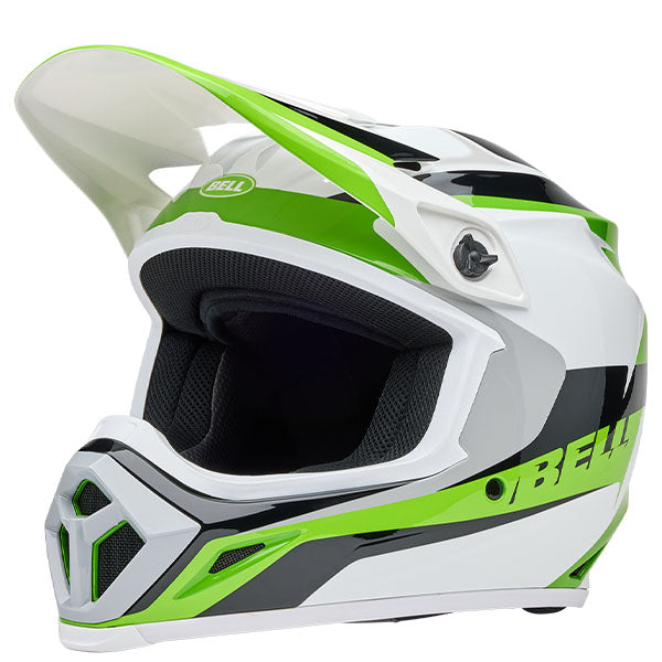 motorcycle helmet, showing aerodynamic shell design, ventilation ports, and secure retention system built for rider comfort and protection. SKU 07163883.
