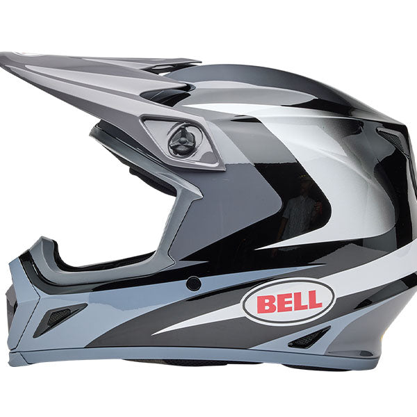 motorcycle helmet, showing aerodynamic shell design, ventilation ports, and secure retention system built for rider comfort and protection. SKU 07163905.