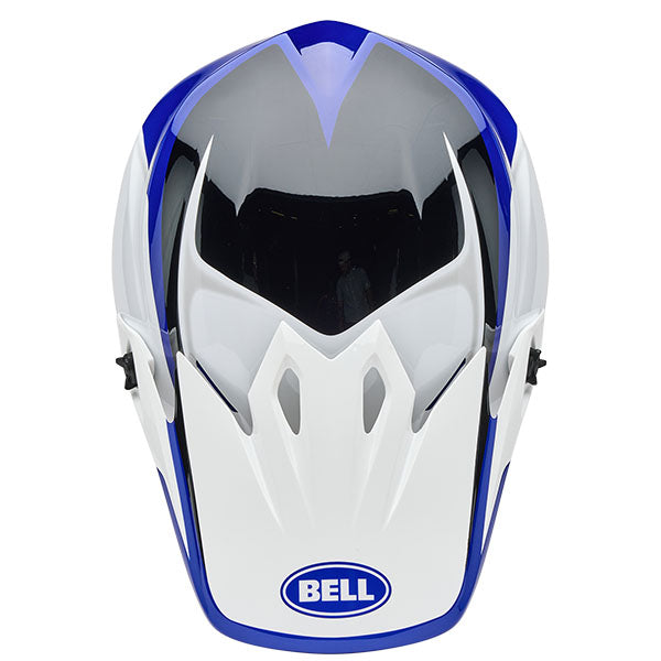 motorcycle helmet, showing aerodynamic shell design, ventilation ports, and secure retention system built for rider comfort and protection. SKU 07163854.