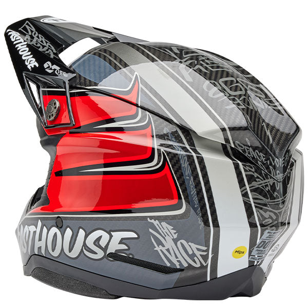 motorcycle helmet, showing aerodynamic shell design, ventilation ports, and secure retention system built for rider comfort and protection. SKU 07163693.