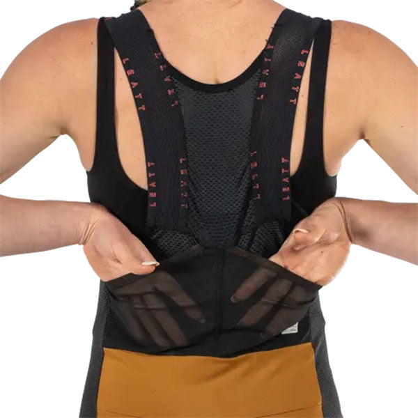 Image showing Leatt, Endurance 5.0 Women Bib (MTB) Mountain Bike in Black, Colors: Black, Peanut, Sizes: 2-2, SKU: 5024130903