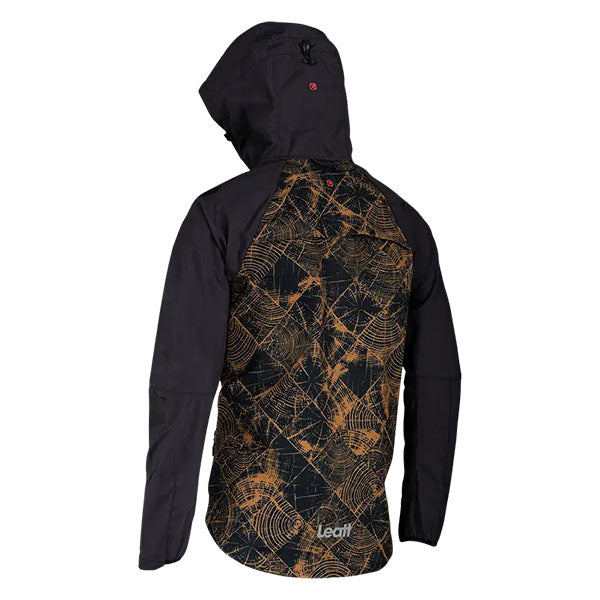 Product photo showing Leatt, HydraDri 4.0 Jacket (MTB) Mountain Bike in Rust, Colors: Black, Rust, Timber, Sizes: 2-3, SKU: 5025104381