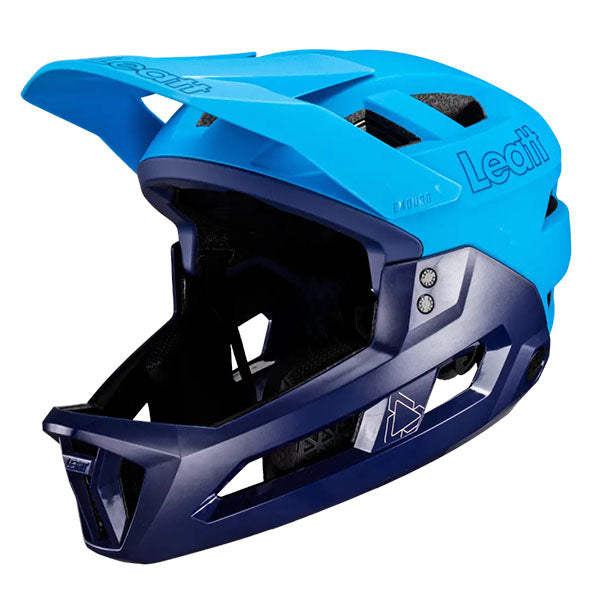 Image showing Leatt, V25 Enduro 2.0 Helmet (MTB) Mountain Bike, Colors: Cyan, Lava, Purple, Stealth, White, Sizes: LG, MD, SM