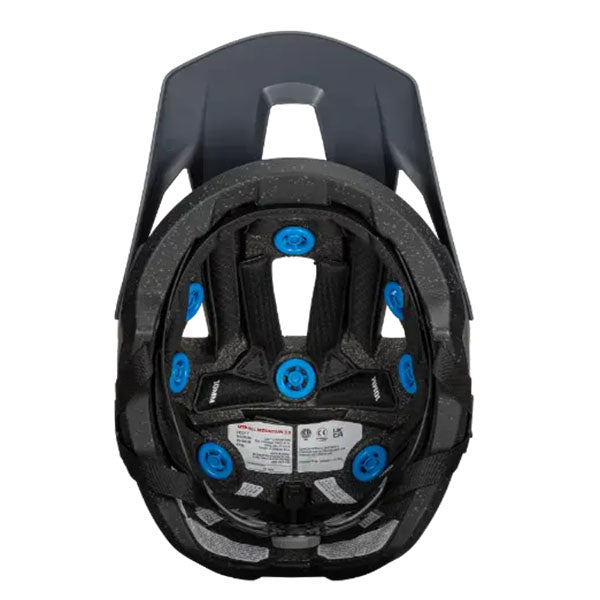 Studio product image of Leatt, AllMtn 3.0 V25 Helmet (MTB) Mountain Bike in Stealth, Colors: Graphite, Red, Rust, Stealth, White, Sizes: LG, MD, SM, SKU: 1023015401
