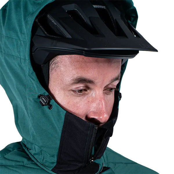 Detailed product image of Leatt, Trail 3.0 Jacket (MTB) Mountain Bike in Rust, Colors: Black, Rust, Teal, Sizes: 2-3, SKU: 5025103645