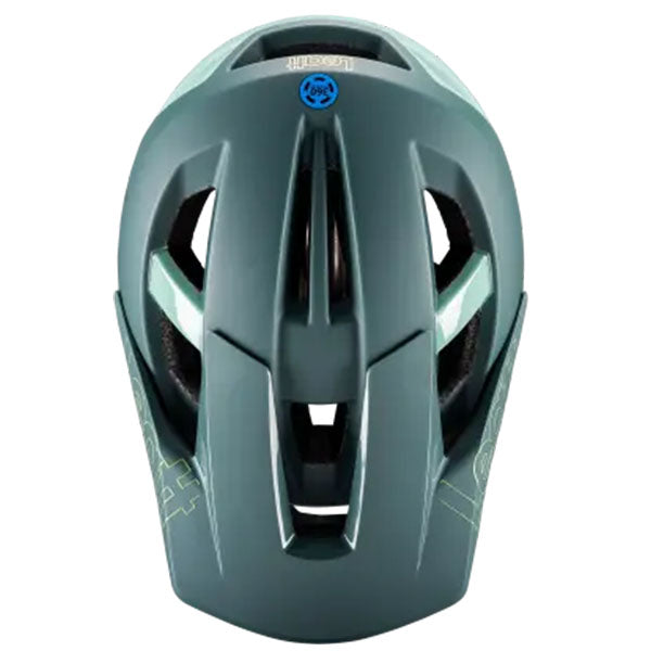 Product photo showing Leatt, V25 Enduro 3.0 Helmet (MTB) Mountain Bike in Glow, Colors: Glow, Pistachio, Rust, White, Sizes: LG, MD, SM, SKU: 1024120290