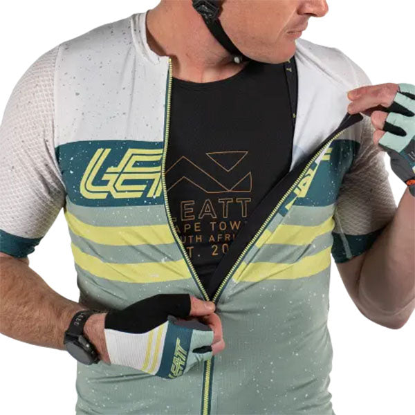 Image showing Leatt, Endurance 6.0 Jersey (MTB) Mountain Bike in Teal, Colors: Black, Neon, Teal, Sizes: 2-3, SKU: 5025103283