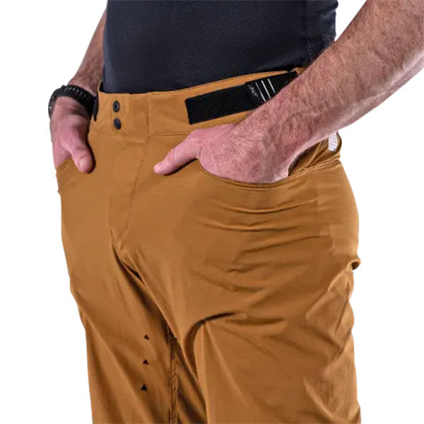 Product photo showing Leatt, Trail 2.0 Shorts (MTB) Mountain Bike in Black, Colors: Black, Peanut, Teal, Sizes: 28-40, SKU: 5025104163