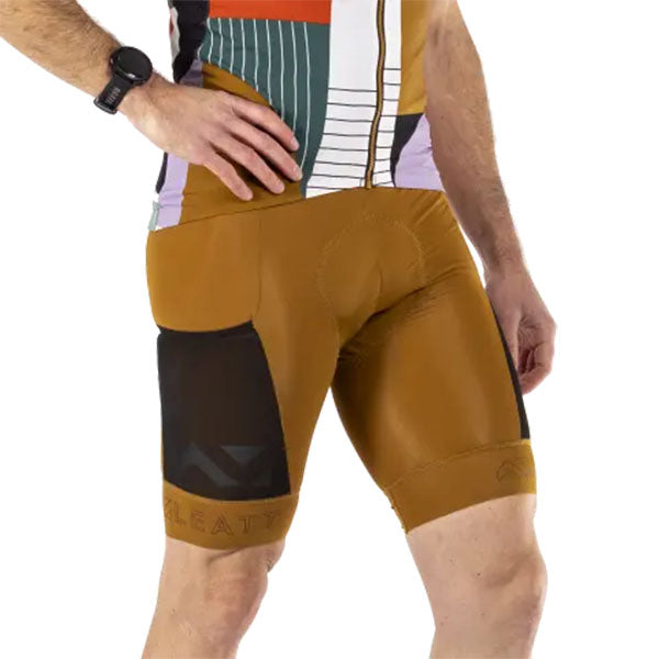 Detailed product image of Leatt, Endurance 5.0 Shorts (MTB) Mountain Bike in Black, Colors: Black, Peanut, Sizes: 28-40, SKU: 5025103582