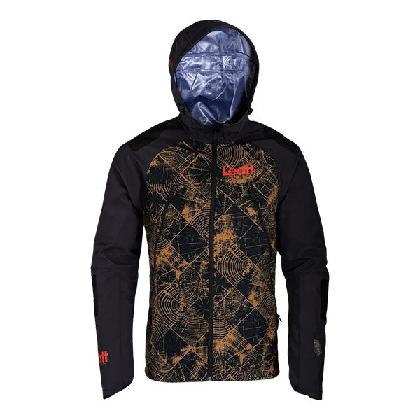 Detailed product image of Leatt, HydraDri 4.0 Jacket (MTB) Mountain Bike in Black, Colors: Black, Rust, Timber, Sizes: 2-3, SKU: 5025104381