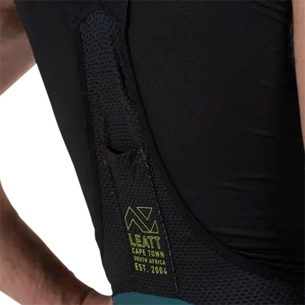 Image showing Leatt, Endurance 6.0 Bib (MTB) Mountain Bike in Black, Colors: Black, Teal, Sizes: 2-3, SKU: 5025103303