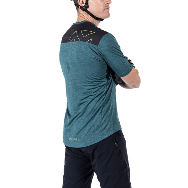 Product image of Leatt, Trail 1.0 Jersey (MTB) Mountain Bike in Teal, Colors: Black, Loam, Rust, Teal, Sizes: 2-3, SKU: 5025103905
