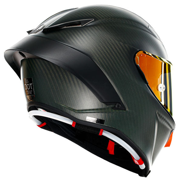 AGV street motorcycle full‑face helmet product view — lightweight, ventilated shell for impact protection and long‑ride comfort.