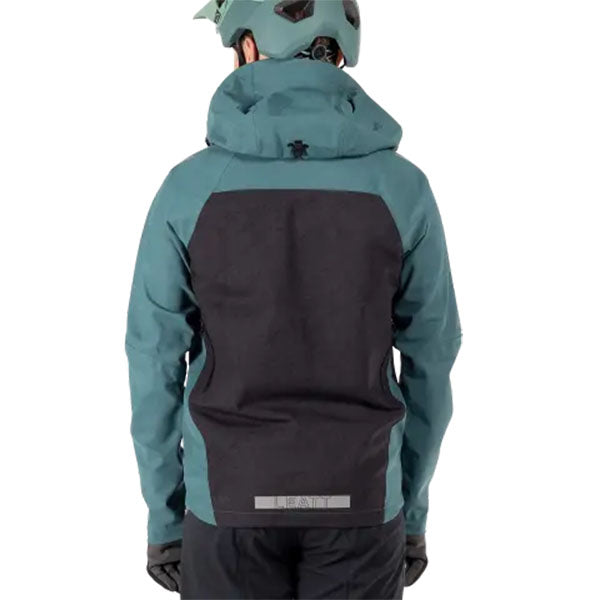 Product photo showing Leatt, HydraDri 5.0 Jacket (MTB) Mountain Bike in Loam, Colors: Black, Loam, Teal, Sizes: 2-3, SKU: 5025104360
