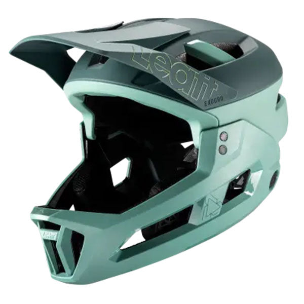 Detailed product image of Leatt, V25 Enduro 3.0 Helmet (MTB) Mountain Bike in Rust, Colors: Glow, Pistachio, Rust, White, Sizes: LG, MD, SM, SKU: 1024120290