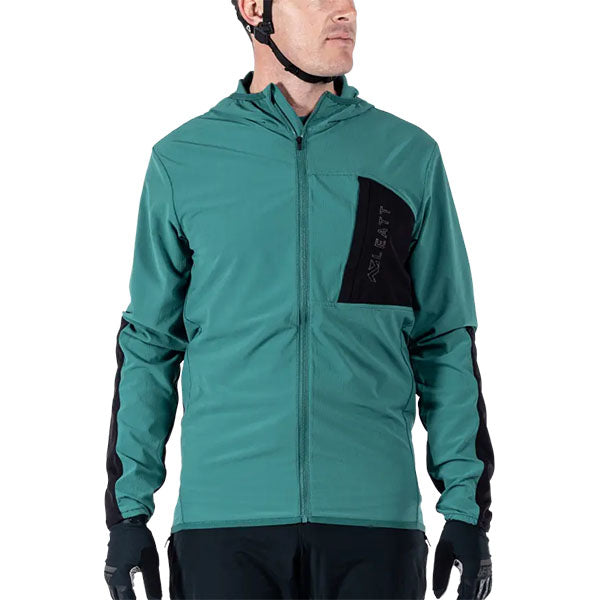 Image showing Leatt, Trail 1.0 Jacket (MTB) Mountain Bike in Velvet, Colors: Black, Glow, Teal, Velvet, Sizes: 2-3, SKU: 5024130330