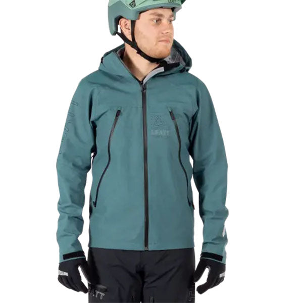 Detailed product image of Leatt, HydraDri 5.0 Jacket (MTB) Mountain Bike in Black, Colors: Black, Loam, Teal, Sizes: 2-3, SKU: 5025104360