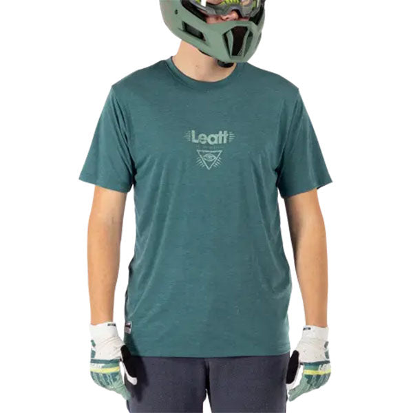 Product image of Leatt, Gravity 1.0 Jersey (MTB) Mountain Bike in Mint, Colors: Black, Loam, Mint, Teal, Sizes: 2-2, SKU: 5025020121