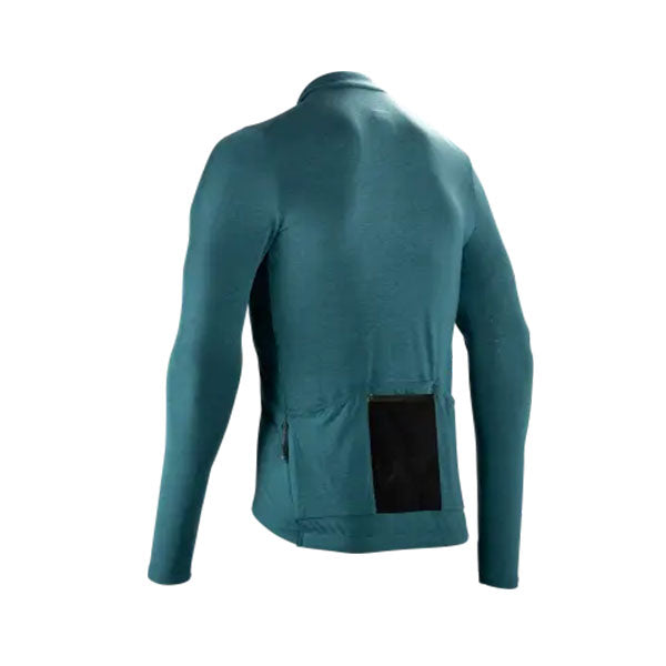 Image showing Leatt, MTB Endurance 4.0 Long Sleeve Jersey in Black, Colors: Black, Lava, Teal, Sizes: 2-3, SKU: 5025103360