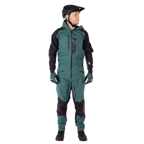 Product image of Leatt, HyrdraDri 3.0 Mono Suit (MTB) Mountain Bike in Teal, Colors: Shadow, Teal, Sizes: 2-3, SKU: 5023035150