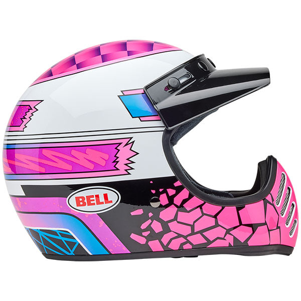 motorcycle helmet, showing aerodynamic shell design, ventilation ports, and secure retention system built for rider comfort and protection. SKU 07164111.