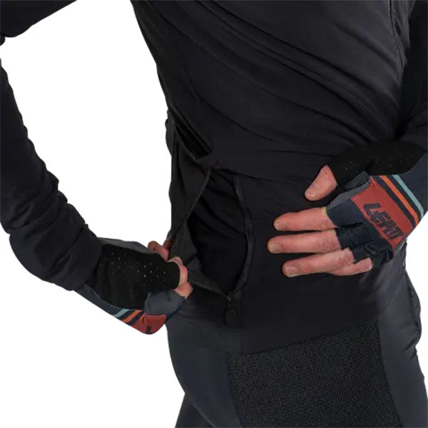 Product photo showing Leatt, Endurance 4.0 Jacket (MTB) Mountain Bike in Velvet, Colors: Black, Velvet, Sizes: 2-3, SKU: 5025103145