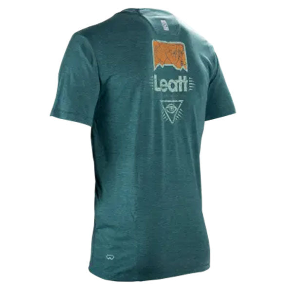 Product image of Leatt, Gravity 1.0 Jersey (MTB) Mountain Bike in Mint, Colors: Black, Loam, Mint, Teal, Sizes: 2-2, SKU: 5025020121
