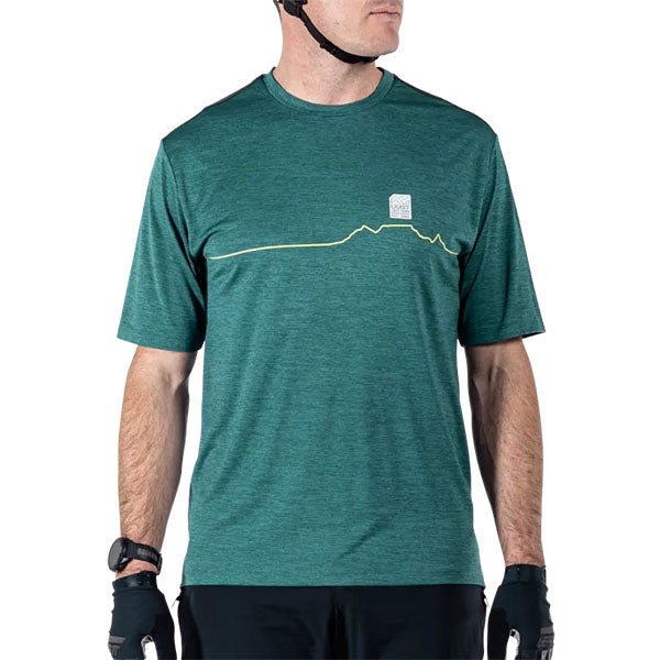 Image showing Leatt, Trail 1.0 Jersey (MTB) Mountain Bike in Loam, Colors: Black, Loam, Rust, Teal, Sizes: 2-3, SKU: 5025103905