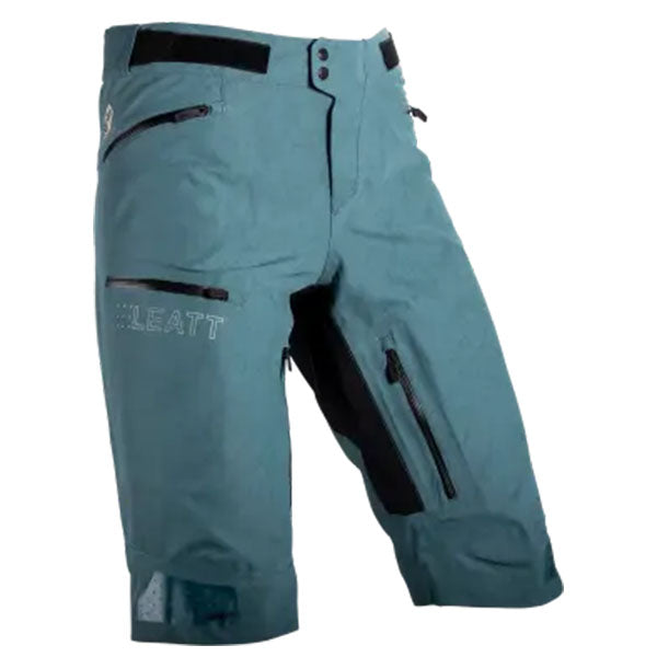 Studio product image of Leatt, HydraDri 5.0 Short (MTB) Mountain Bike in Teal, Colors: Black, Teal, Sizes: 28-40, SKU: 5023035752