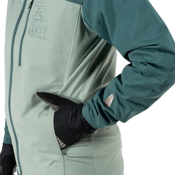 Studio product image of Leatt, HydraDri 2.0 Jacket (MTB) Mountain Bike in Loam, Colors: Black, Loam, Pistachio, Sizes: 2-3, SKU: 5025104422