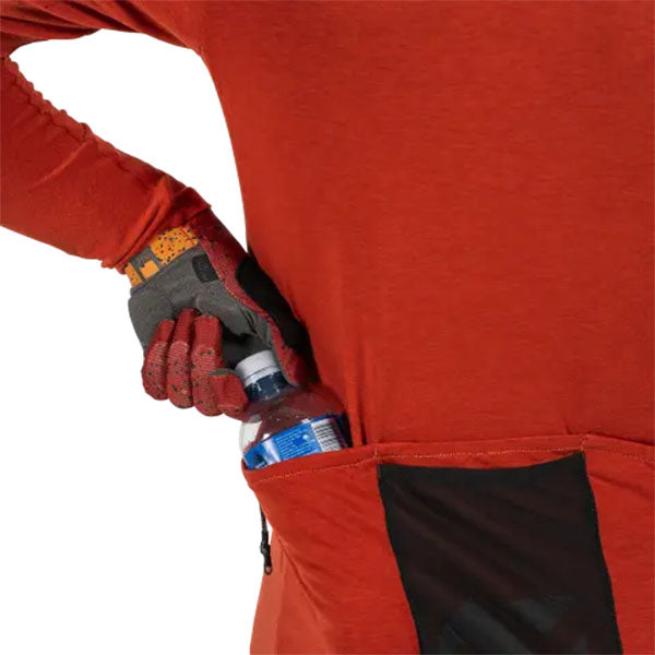 Image showing Leatt, MTB Endurance 4.0 Long Sleeve Jersey in Teal, Colors: Black, Lava, Teal, Sizes: 2-3, SKU: 5025103360