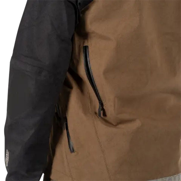 Detailed product image of Leatt, HydraDri 5.0 Jacket (MTB) Mountain Bike in Black, Colors: Black, Loam, Teal, Sizes: 2-3, SKU: 5025104360