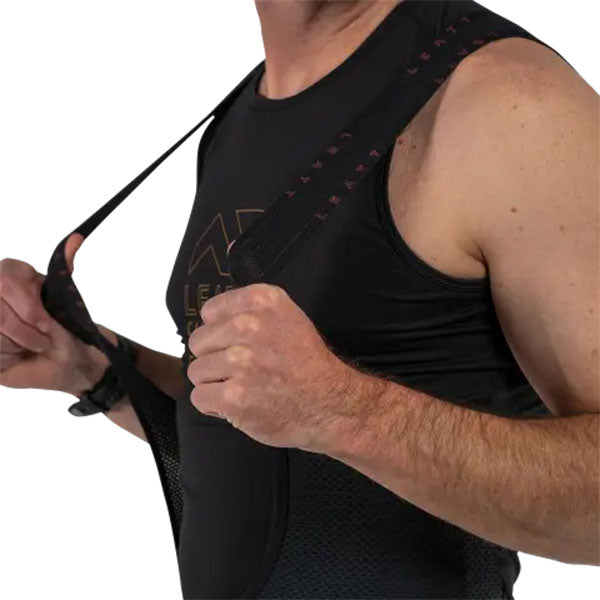Studio product image of Leatt, Endurance 5.0 Bib (MTB) Mountain Bike in Peanut, Colors: Black, Peanut, Sizes: 2-3, SKU: 5024130295