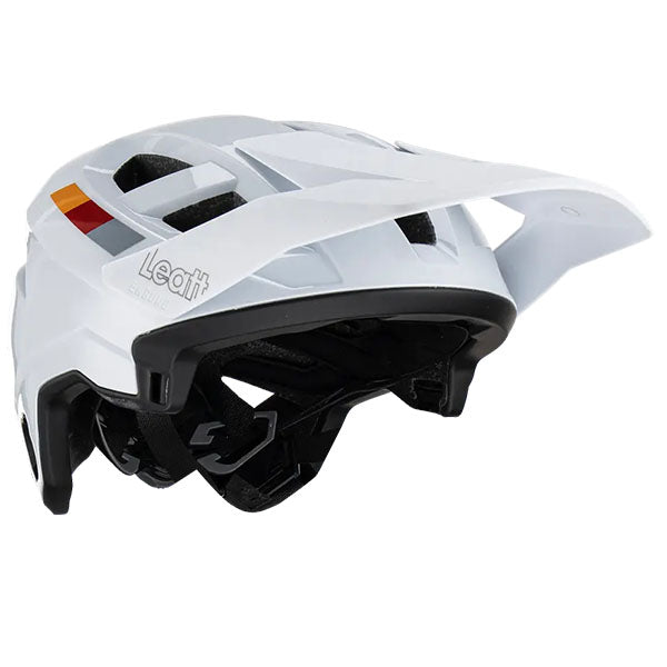 Detailed product image of Leatt, V25 Enduro 2.0 Helmet (MTB) Mountain Bike in White, Colors: Cyan, Lava, Purple, Stealth, White, Sizes: LG, MD, SM