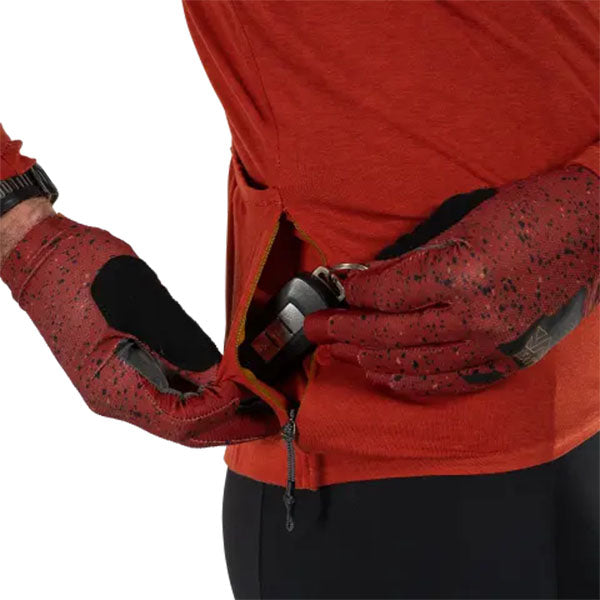 Image showing Leatt, MTB Endurance 4.0 Long Sleeve Jersey in Teal, Colors: Black, Lava, Teal, Sizes: 2-3, SKU: 5025103360
