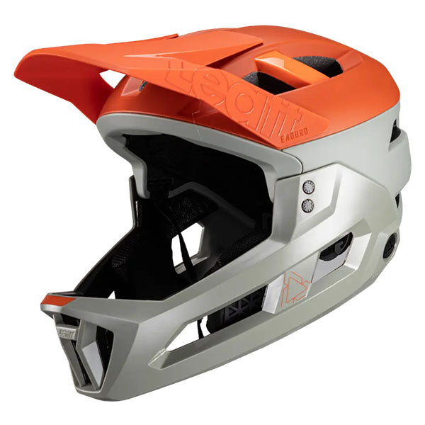 Image showing Leatt, V25 Enduro 3.0 Helmet (MTB) Mountain Bike, Colors: Glow, Pistachio, Rust, White, Sizes: LG, MD, SM, SKU: 1024120290