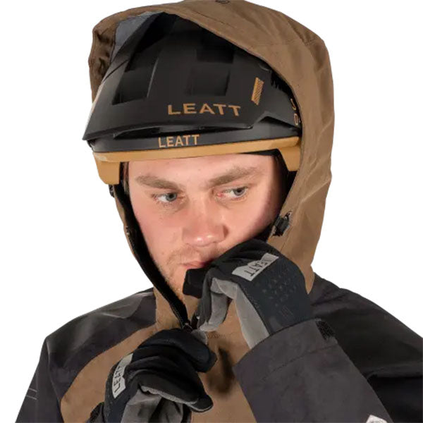 Studio product image of Leatt, HydraDri 5.0 Jacket (MTB) Mountain Bike in Black, Colors: Black, Loam, Teal, Sizes: 2-3, SKU: 5025104360