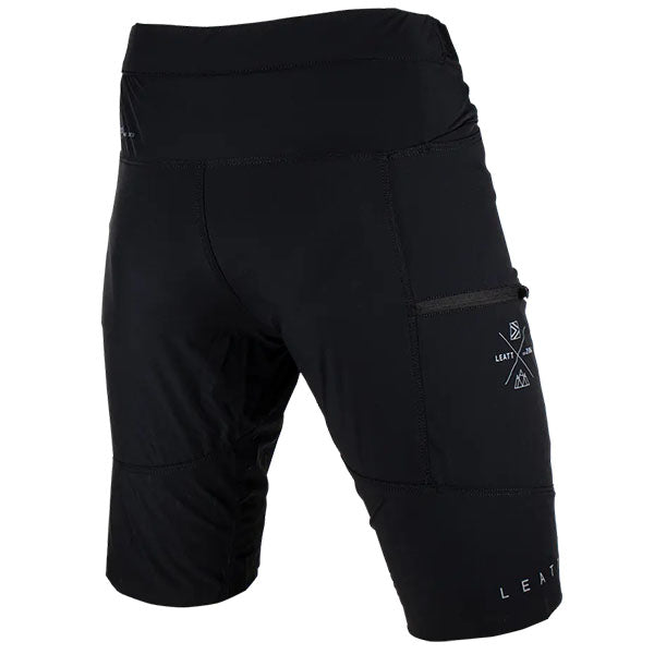 Product photo showing Leatt, Trail 2.0 Shorts (MTB) Mountain Bike in Teal, Colors: Black, Peanut, Teal, Sizes: 28-40, SKU: 5025104163