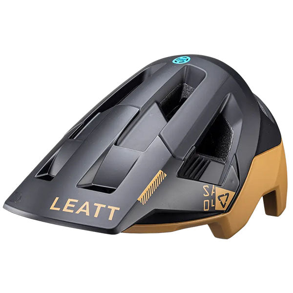 Image showing Leatt, AllMtn 4.0 Helmet (MTB) Mountain Bike in Peanut, Colors: Lava, Peanut, Stealth, Teal, Sizes: LG, MD, SM, SKU: 1025104241