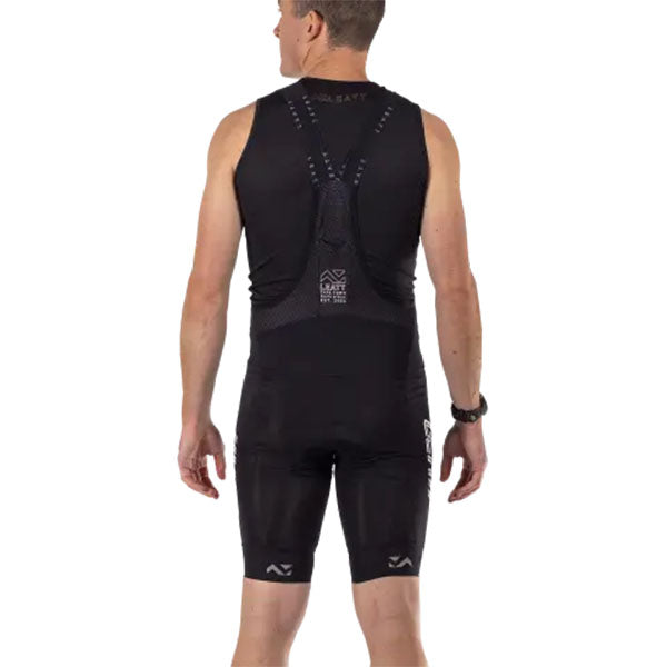 Product image of Leatt, Endurance 6.0 Bib (MTB) Mountain Bike in Teal, Colors: Black, Teal, Sizes: 2-3, SKU: 5025103303