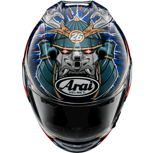 Arai motorcycle helmet product image — nan. Studio angle showing shell shape, venting and visor details.