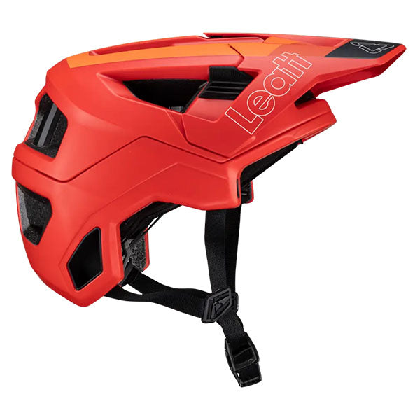 Image showing Leatt, V25 Enduro 4.0 Helmet (MTB) Mountain Bike, Colors: Loam, Red, Stealth, White, Sizes: LG, MD, SM