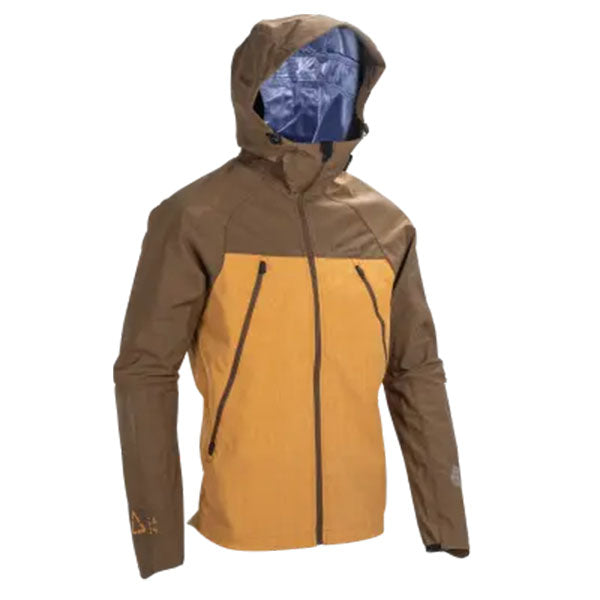 Detailed product image of Leatt, HydraDri 4.0 Jacket (MTB) Mountain Bike in Rust, Colors: Black, Rust, Timber, Sizes: 2-3, SKU: 5025104381