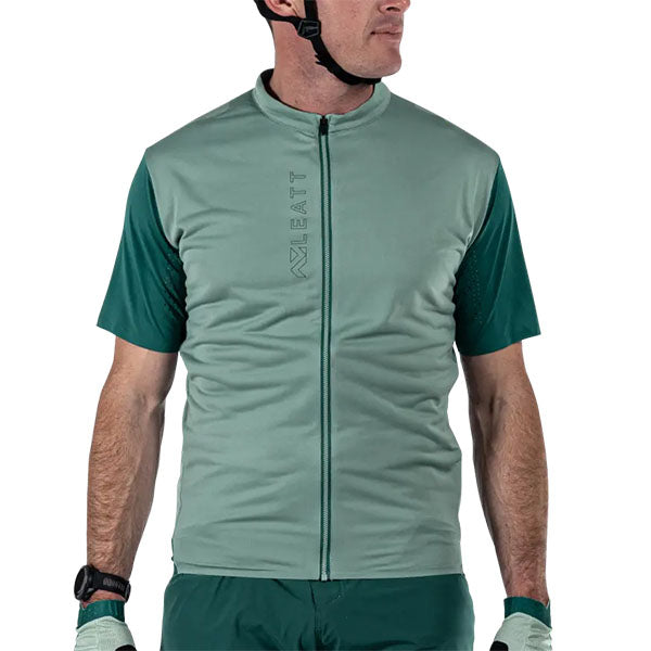 Detailed product image of Leatt, Trail 3.0 Jersey (MTB) Mountain Bike in Lava, Colors: Black, Cream, Lava, Pistachio, Sizes: 2-3, SKU: 5025103824