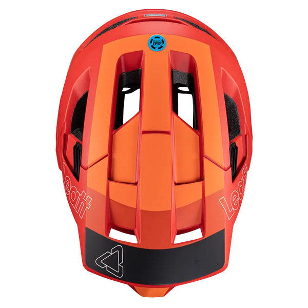 Product photo showing Leatt, V25 Enduro 4.0 Helmet (MTB) Mountain Bike, Colors: Loam, Red, Stealth, White, Sizes: LG, MD, SM