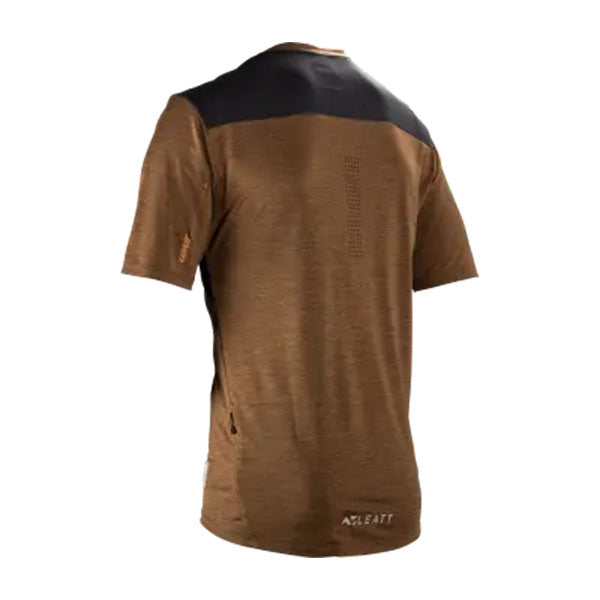 Image showing Leatt, Trail 1.0 Jersey (MTB) Mountain Bike in Rust, Colors: Black, Loam, Rust, Teal, Sizes: 2-3, SKU: 5025103905