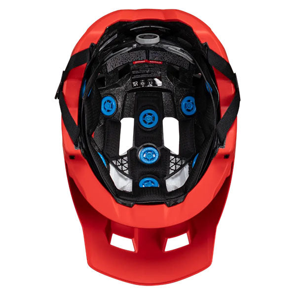Product photo showing Leatt, V25 Enduro 4.0 Helmet (MTB) Mountain Bike, Colors: Loam, Red, Stealth, White, Sizes: LG, MD, SM