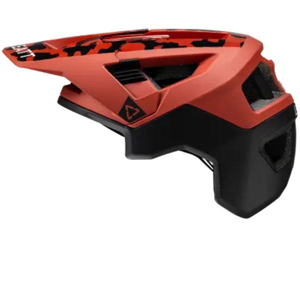 Detailed product image of Leatt, AllMtn 4.0 Helmet (MTB) Mountain Bike, Colors: Lava, Peanut, Stealth, Teal, Sizes: LG, MD, SM, SKU: 1025104241